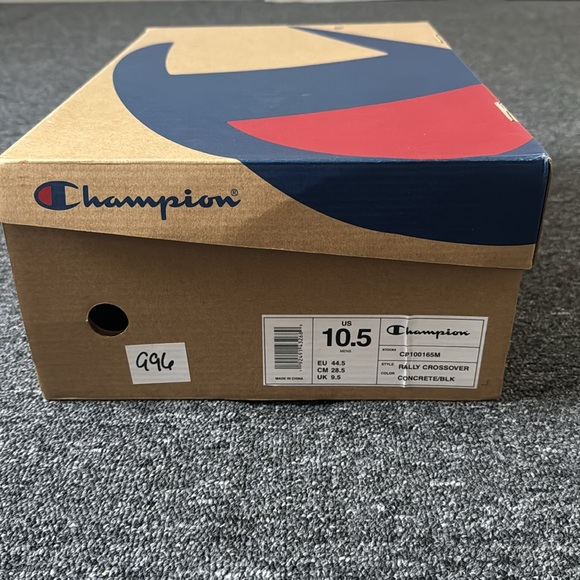 NEW Mens Champion Rally Pro High Top Shoe Size 10.5 Navy Blue. - Picture 6 of 6